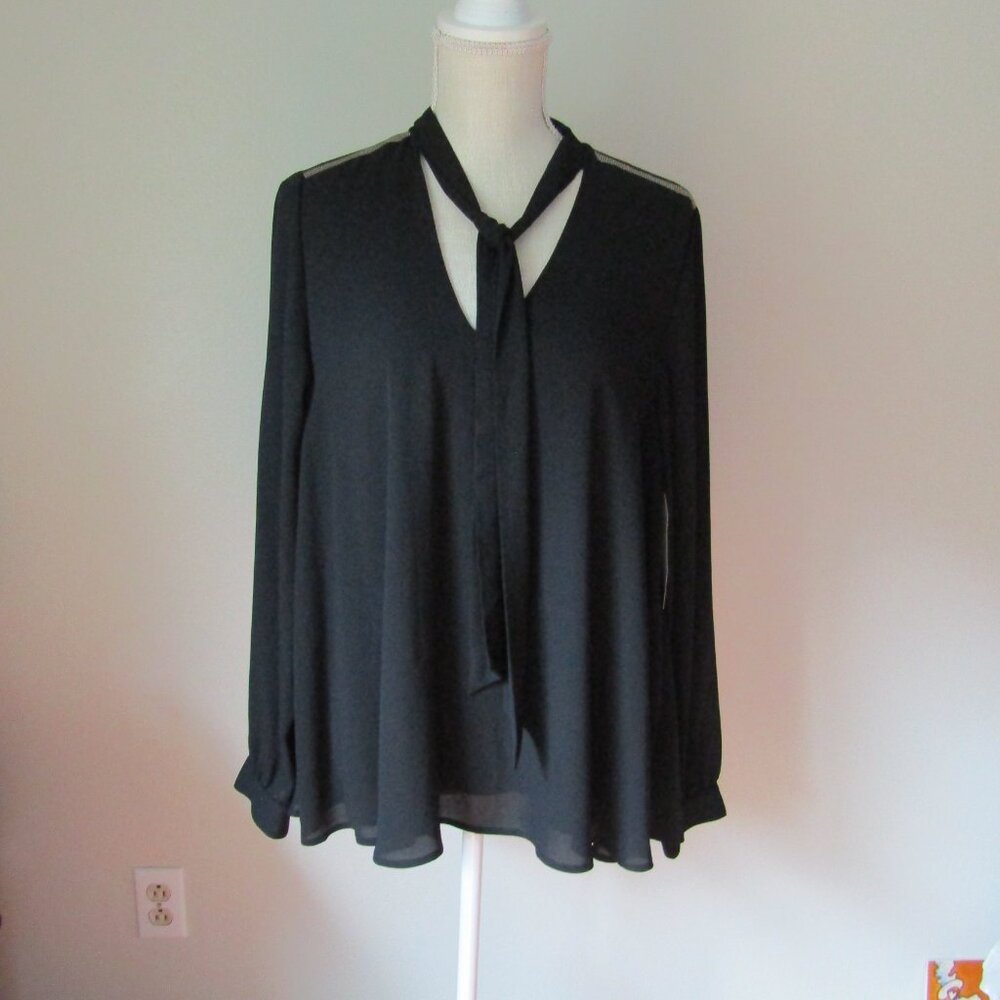 Karen Kane Sparkle Tie-Top
